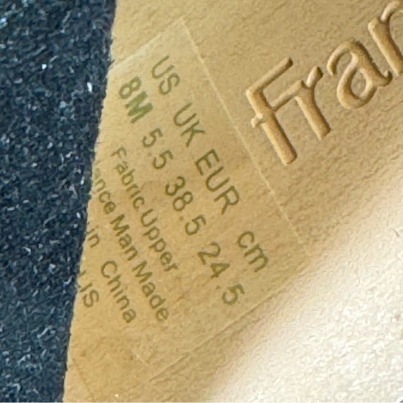 Franco Sarto Damalis Platform Sandal - Black Galaxy - size 8 - Picture 15 of 16